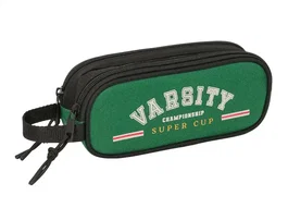 Safta Estuche Portatodo Blackfit Chico Varsity Negro