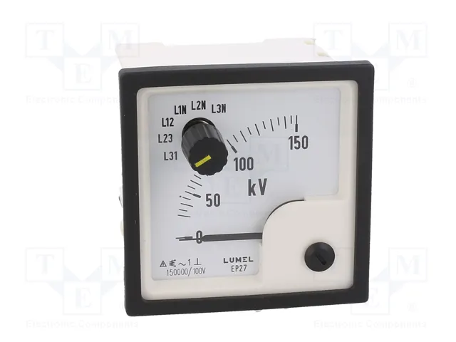 LUMEL Voltímetro para panel EP27 0÷150kV True RMS