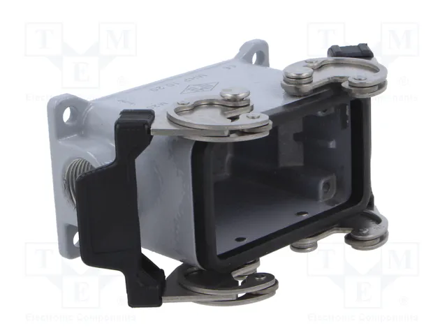 ILME Carcasa para conectores HDC tamaño 57.27 con pestillo doble ILME Carcasa para conectores HDC tamaño 57.27 con pestillo doble