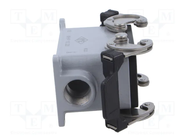 ILME Carcasa para conectores HDC tamaño 57.27 con pestillo doble ILME Carcasa para conectores HDC tamaño 57.27 con pestillo doble