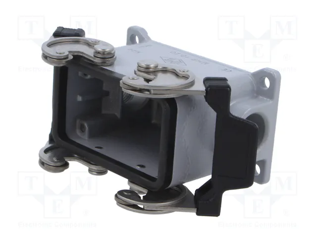 ILME Carcasa para conectores HDC tamaño 57.27 con pestillo doble ILME Carcasa para conectores HDC tamaño 57.27 con pestillo doble