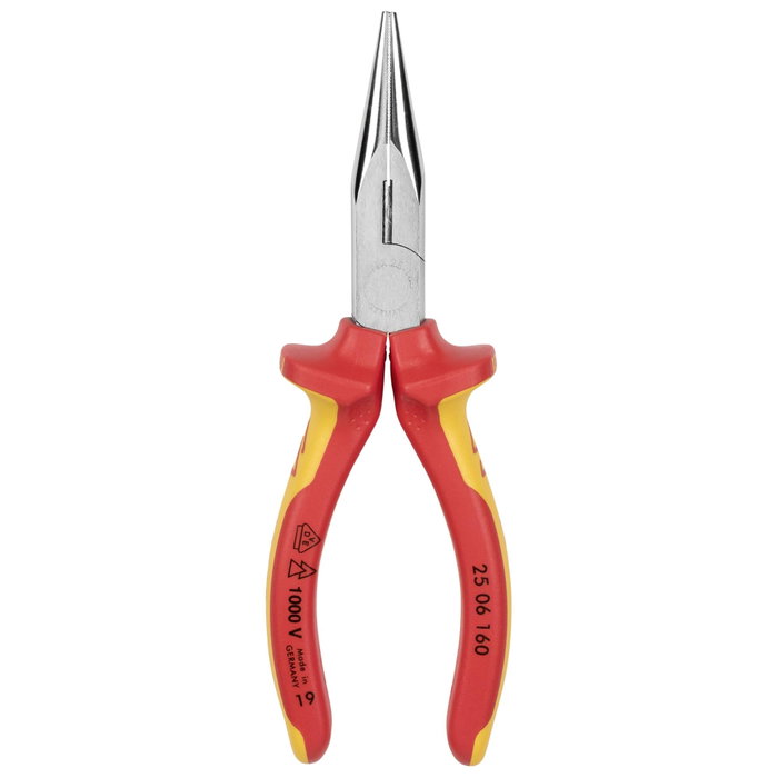 Knipex 25 06 160 Alicates de montaje con filos de corte cromados