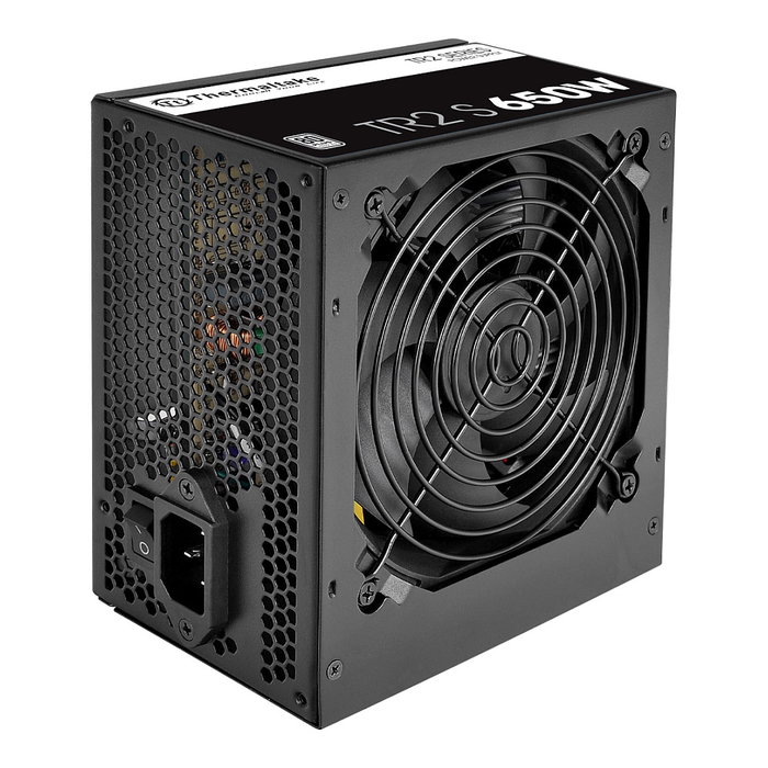 Thermaltake TR2 S 650W Fuente de Alimentación ATX - 80 PLUS Certificado, 650W, Negro, No Modular, Ventilador de 120mm