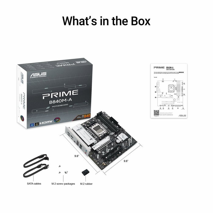 Asus Prime B840M-A-CSM Zócalo AM5 Micro ATX DDR5