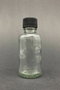 Hermia Tu-6L1100Ccs1yahkapak Juego de 6 Botellas de Vidrio Transparente y Negro 100 ml