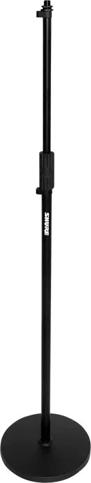 SBG Soporte De Micrófono Recto De Suelo Con Base Redonda 25Cm Ajustable 889-1625mm Negro Acero