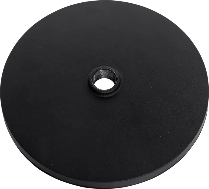 SBG Soporte De Micrófono Recto De Suelo Con Base Redonda 25Cm Ajustable 889-1625mm Negro Acero