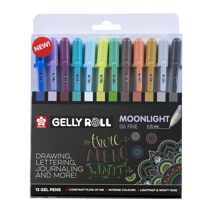 Sakura Colección Gelly Roll Moonlight 06 Cosmos de 12 unidades Sakura Colección Gelly Roll Moonlight 06 Cosmos de 12 unidades