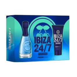 Pacha Ibiza Feeling Men Lote de Regalo para Hombre - Eau de Toilette 100 ml + Gel Ducha 75 ml - Fragancia Amaderada