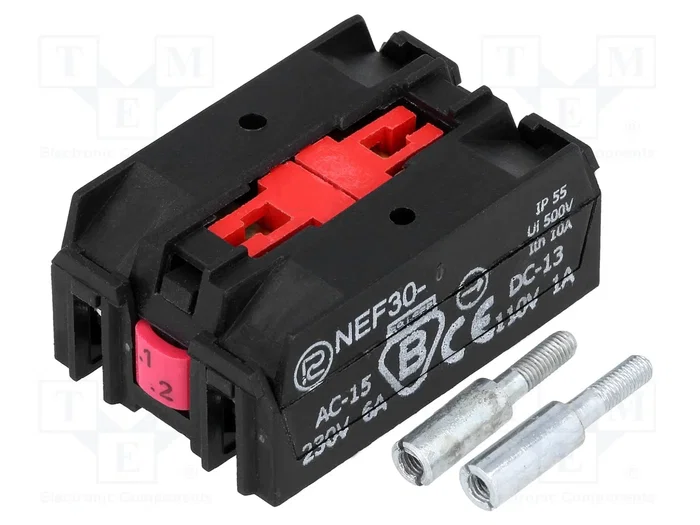 PROMET Bloques de Contactos NEF30 30mm NC x2 PROMET Bloques de Contactos NEF30 30mm NC x2