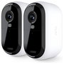 Arlo Essential 2K Cámara de vigilancia, Pack de 2, Visión nocturna a color