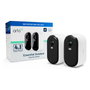 Arlo Essential 2K Cámara de vigilancia, Pack de 2, Visión nocturna a color