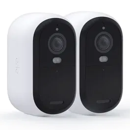 Arlo ARL1712272875232 Cámara de Vigilancia Essential2 2K con Visión Nocturna a Color y Batería de 6 Meses (Paquete de 2)