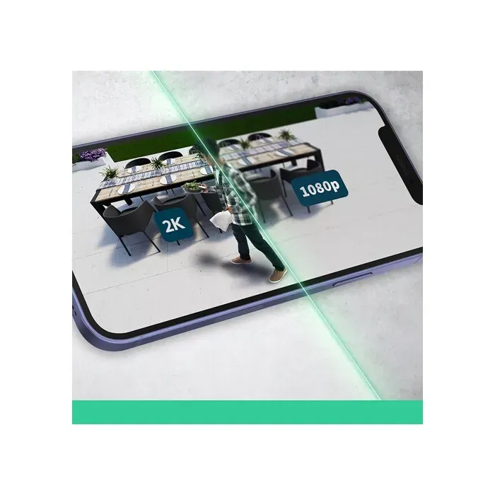 Arlo ARL1712272875232 Cámara de Vigilancia Essential2 2K con Visión Nocturna a Color y Batería de 6 Meses (Paquete de 2)