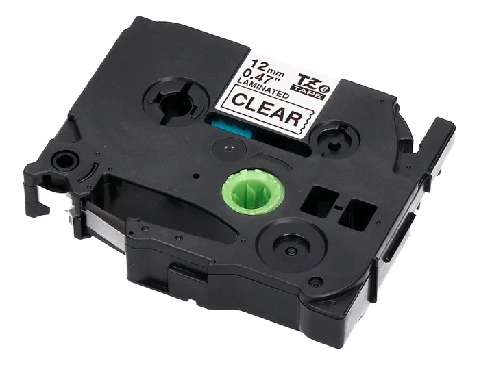 Q-connect Cinta TZE-131 Transparente-Negro 12 mm x 8 m para Rotuladoras Brother - Rollo de Etiquetas Q-connect Cinta TZE-131 Transparente-Negro 12 mm x 8 m para Rotuladoras Brother - Rollo de Etiquetas