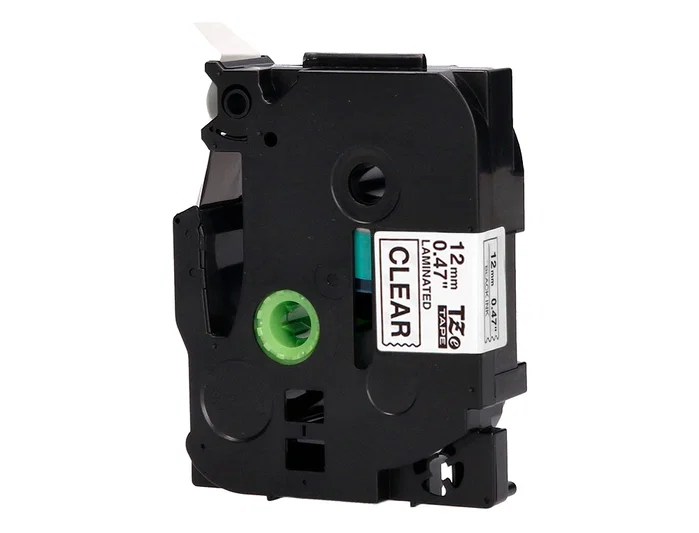 Q-connect Cinta TZE-131 Transparente-Negro 12 mm x 8 m para Rotuladoras Brother - Rollo de Etiquetas Q-connect Cinta TZE-131 Transparente-Negro 12 mm x 8 m para Rotuladoras Brother - Rollo de Etiquetas