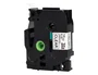 Q-connect Cinta TZE-131 Transparente-Negro 12 mm x 8 m para Rotuladoras Brother - Rollo de Etiquetas