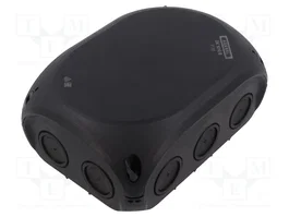 HENSEL Caja de conexiones ENYCASE® negra IP66