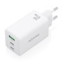 Aisens Cargador GaN 65W con 2xUSB-C y 1xUSB-A Blanco