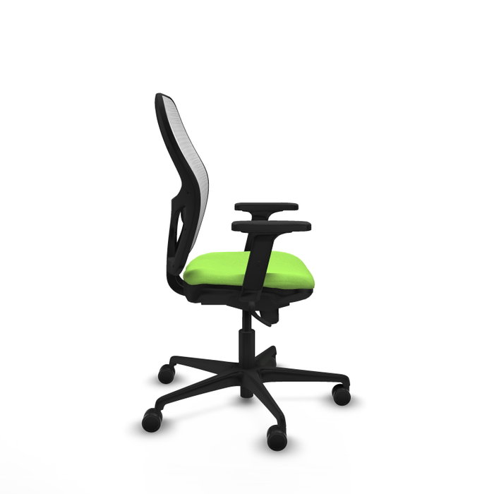 PIQUERAS Y CRESPO Silla de oficina Jorquera con mecanismo Sincro, tela Pistacho y malla Blanco PIQUERAS Y CRESPO Silla de oficina Jorquera con mecanismo Sincro, tela Pistacho y malla Blanco