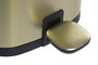 DKD Home Decor Papelera Metálica 3L Mate Dorado