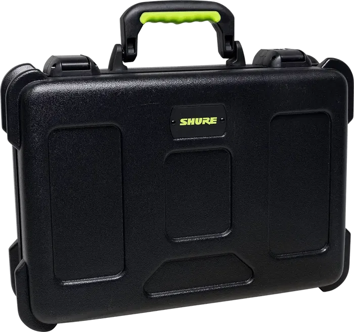 SBG Estuche de Transporte de Polietileno para 6 Micrófonos Inalámbricos con Espacio para Pilas, Cierre TSA