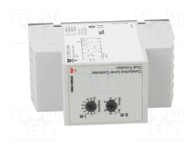 CARLO GAVAZZI Relé de monitorización de nivel para líquido conductivo CL