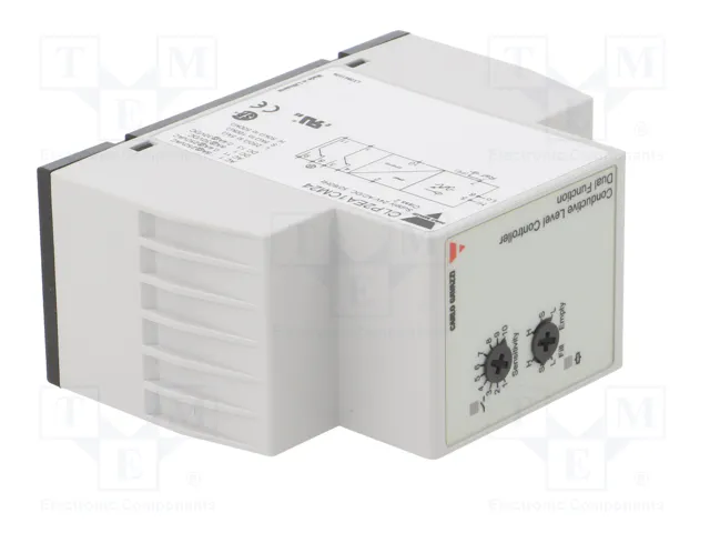 CARLO GAVAZZI Relé de monitorización de nivel para líquido conductivo CL