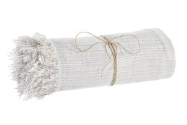 DKD Home Decor Plaid Scandi Beige 250 x 150 cm (2 Unidades)