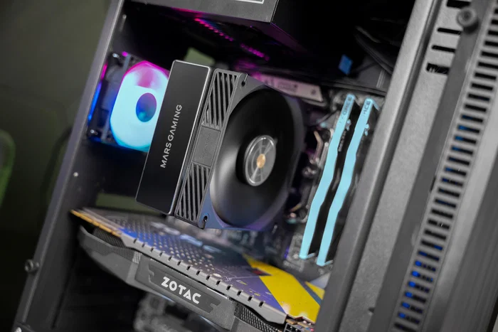 Ventilador con disipador mars gaming mcpu-x4 12cm Ventilador con disipador mars gaming mcpu-x4 12cm