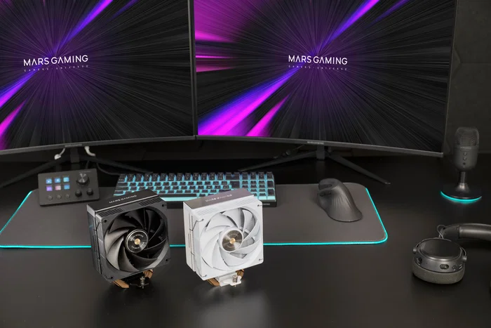 Mars Gaming MCPU-X4 Disipador de Aire 12cm Negro