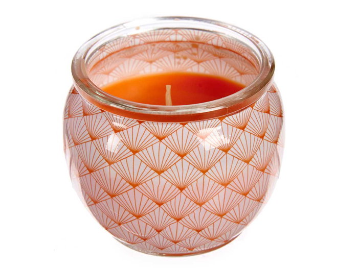 Acorde Vela Perfumada Tarro Cristal Melon 7.5 x 6.3 x 7.5 cm (Set de 12)
