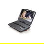 Lenco DVP-1010BK Reproductor de DVD portátil convertible con pantalla LCD de 10", Negro - Reproduce CD, DVD, USB, tarjeta SD, MP3
