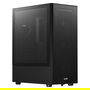 ADATA XPG VALOR MESH Torre PC ATX Mid Tower Negra, Panel de Vidrio Templado, 3 Ventiladores ARGB Frontales 120mm Preinstalados, Soporte para ATX/micro-ATX/Mini-ITX