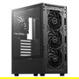 ADATA XPG VALOR MESH Torre PC ATX Mid Tower Negra, Panel de Vidrio Templado, 3 Ventiladores ARGB Frontales 120mm Preinstalados, Soporte para ATX/micro-ATX/Mini-ITX