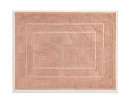 DKD Home Decor Alfombra de Baño de Algodón Melocotón 80x50x1 cm