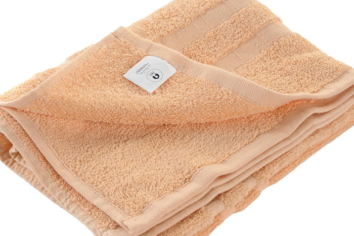 DKD Home Decor Alfombra Melocoton Algodon Polyester 50 x 1 x 80 cm (6 Unidades)