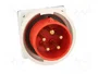 PAWBOL Conector de alimentación AC trifásico macho 16A 400V 5 pines