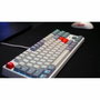 Cherry XTRFY K4V2 RGB TKL RETRO Teclado Mecánico para Juegos RGB Negro MX2A Rojo