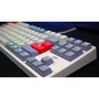Cherry XTRFY K4V2 TKL RETRO Teclado Mecánico para Juegos RGB MX2A Rojo Negro