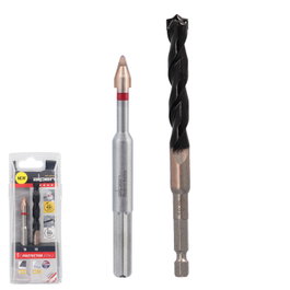 ALPEN Kit de 2 Brocas para Materiales Porcelánicos Muy Duros Ø 10 mm