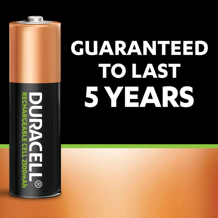 Pilas Recargables DURACELL 1,2 V AA
