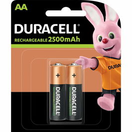Pilas Recargables DURACELL 1,2 V AA
