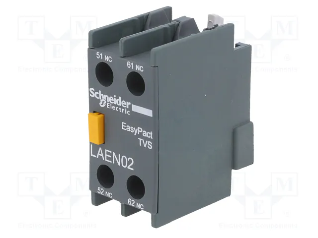 SCHNEIDER ELECTRIC Contactores auxiliares Easy TeSys NC x2