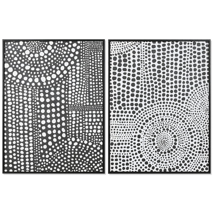 DKD Home Decor Cuadro Lienzo Abstracto Pack de 2, 60x3,5x80 cm DKD Home Decor Cuadro Lienzo Abstracto Pack de 2, 60x3,5x80 cm