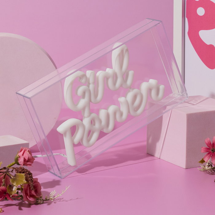 Home Deco Factory Neón Led Usb "Girl Power"