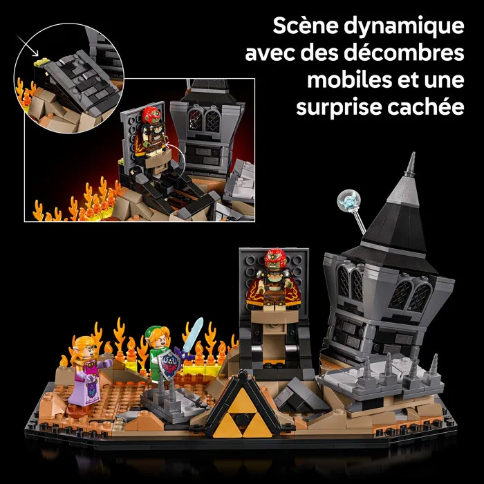 LEGO The Legend of Zelda 77093 Ocarina of Time – La batalla final - Set para adultos