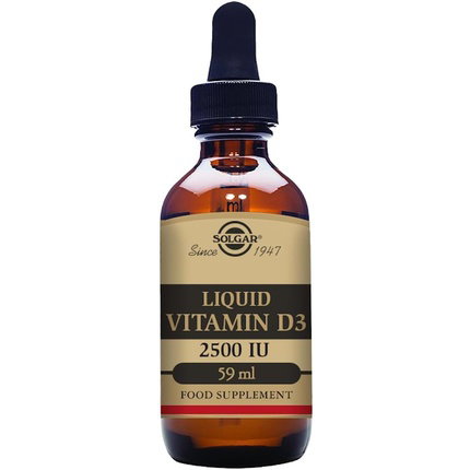 SOLGAR Vitamina D3 Líquida 2500 UI (62,5 mcg) 59 ml