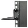StarTech.com Carriles para Rack de Servidores 1U con Profundidad Ajustable, 2 Unidades, Negro, 60,9 a 91,4 cm