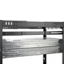 StarTech.com UNIRAILS1UB Rieles de Rack Universales 1U Ajustables (60-91cm) para Rack 19", Cumple EIA/ECA-310, Soporta hasta 90kg - Kit de Carriles de Servidor con Tornillos